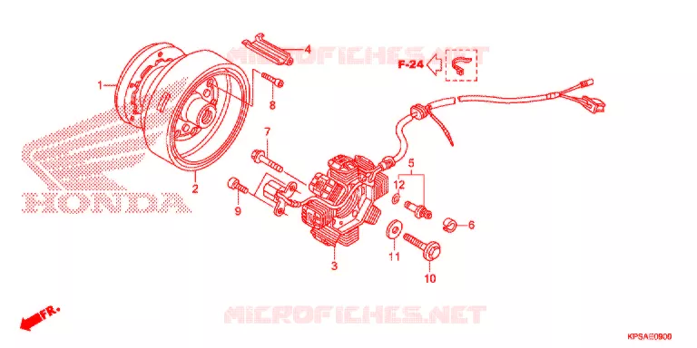 ALTERNATEUR Honda MOTO 230 CRF 2016  CRF230FG