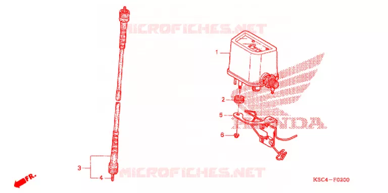 COMPTEUR Honda MOTO 250 CRF 2009  CRF250X9