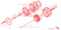 EMBRAYAGE pour Honda CRF 250 X de 2009