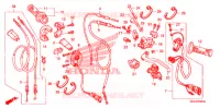 LEVIER DE GUIDON   CABLE   COMMODO pour Honda CRF 250 X de 2009