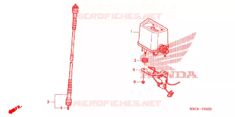 COMPTEUR Honda MOTO 250 CRF 2009  CRF250X9