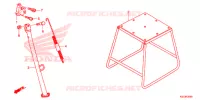 BEQUILLE pour Honda CRF 250 X de 2013