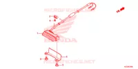 FEU ARRIERE pour Honda CRF 250 X de 2013