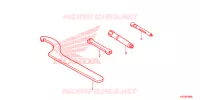 OUTIL pour Honda CRF 250 X de 2013
