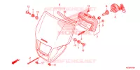 PHARE pour Honda CRF 250 X de 2013