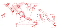 SILENCIEUX D'ECHAPPEMENT pour Honda CRF 250 X de 2013