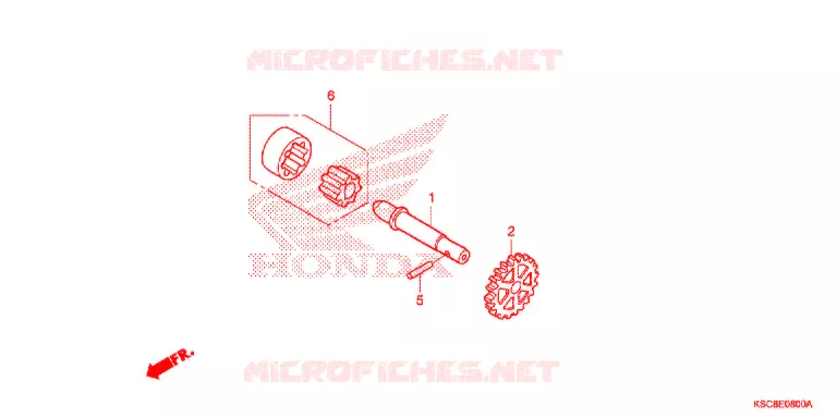 POMPE A HUILE Honda MOTO 250 CRF 2019  CRF250XH