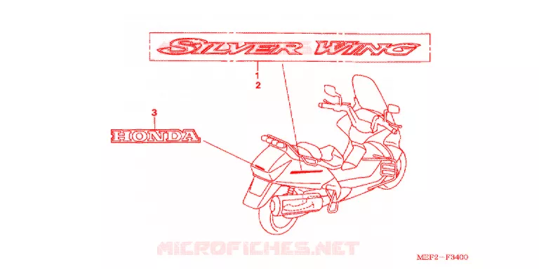 t (FJS400L5/7) Honda SCOOTER 400 SILVERWING 2008  FJS400L5