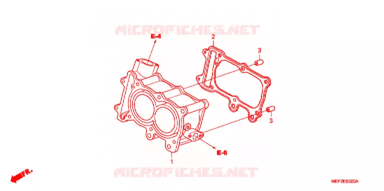 CYLINDRE Honda SCOOTER 400 SILVERWING 2012  FJS400L9_J