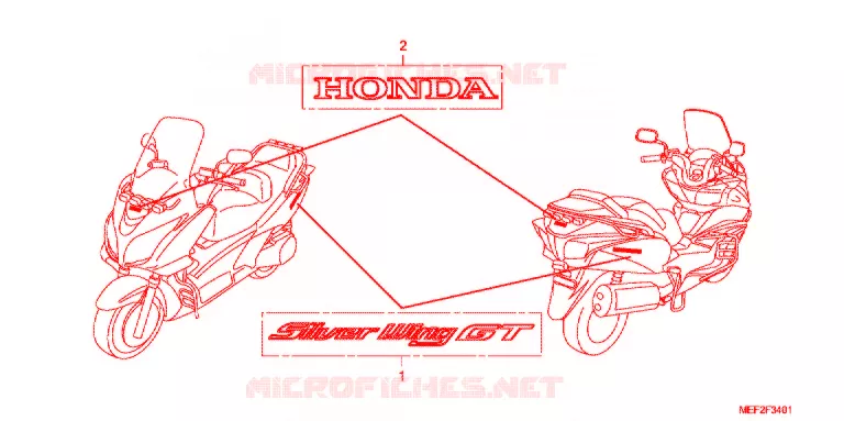t (FJS400L9) Honda SCOOTER 400 SILVERWING 2013  FJS400L9_J
