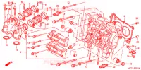 CULASSE (FSC600A3/A4/A5/D3/D4/D5) pour Honda SILVER WING 600 ABS de 2003