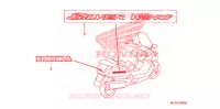 AUTOCOLLANTS pour Honda SILVER WING 600 ABS de 2006