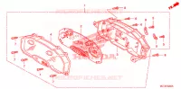 COMPTEUR DE VITESSE pour Honda SILVER WING 600 ABS de 2006