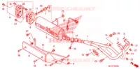 SILENCIEUX D'ECHAPPEMENT pour Honda SILVER WING 600 ABS de 2006