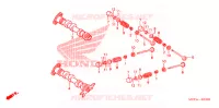 ARBRE A CAMES   SOUPAPE pour Honda SILVER WING 600 de 2007