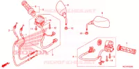 COMMODO   LEVIER   CABLE pour Honda SILVER WING 600 de 2007