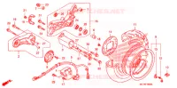 ROUE ARRIERE pour Honda SILVER WING 600 de 2007