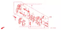 ETRIER DE FREIN AVANT pour Honda FTR 223 de 2007