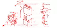 BATTERIE pour Honda GB 500 CLUBMAN de 1990
