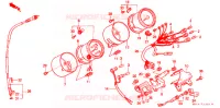 COMPTEUR pour Honda GB 500 CLUBMAN de 1990