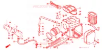 FILTRE A AIR pour Honda GB 500 CLUBMAN de 1990