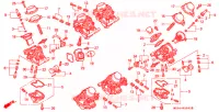 CARBURATEUR (COMPOSANTS) pour Honda VALKYRIE 1500 F6C de 1997
