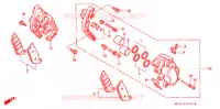 ETRIER DE FREIN AVANT pour Honda VALKYRIE 1500 F6C de 1997
