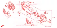 ETRIER DE FREIN AVANT pour Honda VALKYRIE 1500 F6C de 1998