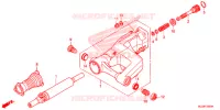 BRAS OSCILLANT pour Honda F6B 1800 BAGGER de 2014