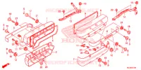 COUVRE CULASSE pour Honda F6B 1800 BAGGER de 2014