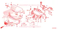 PARE BRISE pour Honda F6B 1800 BAGGER de 2014