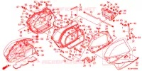 SACOCHE pour Honda F6B 1800 BAGGER de 2014