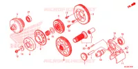 TRANSMISSION PRIMAIRE pour Honda F6B 1800 BAGGER de 2014