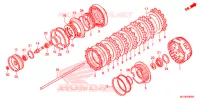 EMBRAYAGE pour Honda F6B 1800 GOLD WING de 2015