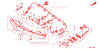 FEUX ARRIERE pour Honda F6B 1800 GOLD WING de 2015