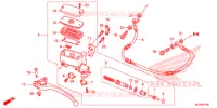 MAITRE CYLINDRE pour Honda GL 1800 GOLD WING ABS NAVI de 2012