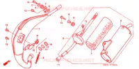 ECHAPPEMENT pour Honda CR 85 R de 2004