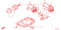 CARTER   POMPE   FILTRE A HUILE pour Honda NC 750 X ABS DCT LOWER de 2014