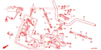 GUIDON   TE DE FOURCHE pour Honda NC 750 X ABS DCT LOWER de 2014