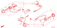 CLIGNOTANT pour Honda GIORNO 50 DELUXE de 2014