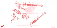 ARBRE A CAMES   SOUPAPE pour Honda 50 METROPOLITAN de 2014