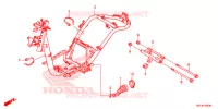 CADRE pour Honda 50 METROPOLITAN de 2014