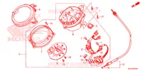 COMPTEUR pour Honda 50 METROPOLITAN de 2014