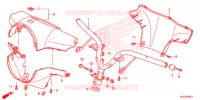 GUIDON pour Honda 50 METROPOLITAN de 2014