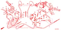 LEVIER DE GUIDON   CABLE   COMMODO pour Honda 50 METROPOLITAN de 2014