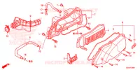 FILTRE A AIR pour Honda 50 METROPOLITAN de 2015