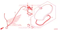 SELLE pour Honda 50 METROPOLITAN de 2016