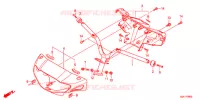 GUIDON   CARENAGE pour Honda TACT 50      2J de 2017