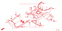 MARCHE PIEDS pour Honda TACT 50      2J de 2017