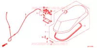 SELLE pour Honda TACT 50      2J de 2017